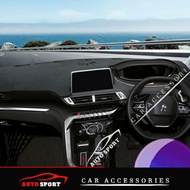 Peugeot 5008 Dashboard Sun Protection Leather Mat Dashboard Cover Leather Cover Car Accessories