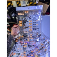 Stage6 Logo kit transparent sticker