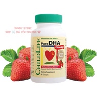 [Date October 2025] Pure DHA CHILDLIFE - USA - Box of 90 tablets for babies 6 months - 12 years old 