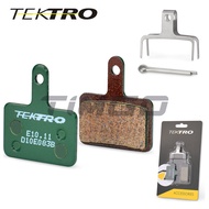 Tektro MTB Road E10.11 Machanical Hydraulic Disc Brake Caliper Pads Organic Compound Fits HD-T520/T5