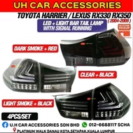 TOYOTA HARRIER / LEXUS RX330 RX350 2004-2009 LED + LIGHT BAR TAIL LAMP WITH RUNNING SIGNAL