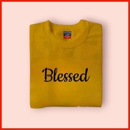 ◱ Blessed  Design-Active life tshirt,Unisex,plus sizes,cotton fabric,cod nationwide