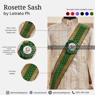 UP Sablay-inspired Academic Sash - Premium Quality Graduation Accessory | Large