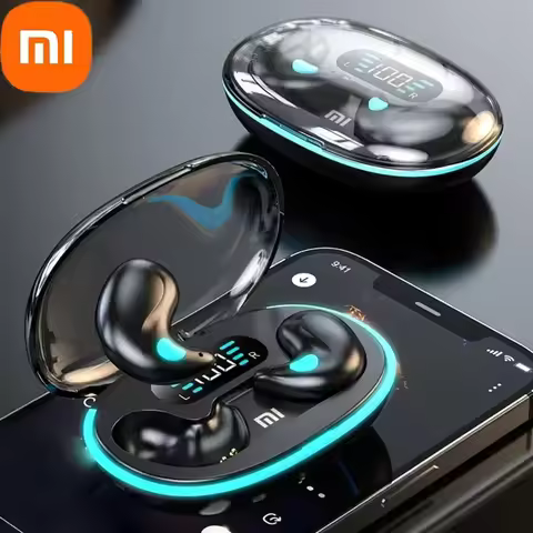 Xiaomi X55 Sleep Earphones Wireless Bluetooth Earphones TWS Stereo Hidden Earphones with Microphone 