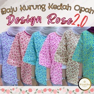 Baju Kurung Kedah Opah Design Rose