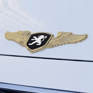 Car Exterior Front Hood Emblem Badge Sticker For Peugeot 3008 4008 5008 508 408 406 407 507 301 307 308 206 208 Accessories