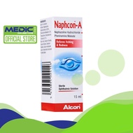 [Bundle of 3] Alcon Naphcon-A Eye Drop 15ml - By Medic Drugstore