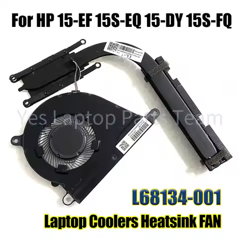 For HP 15-EF 15S-EQ 15-DY 15S-FQ Laptop Coolers Heatsink FAN L68134-001