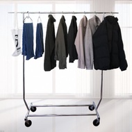 荷重型全鐵單桿曬衣架 台灣製造 晾衣架 伸縮衣架 晾曬架 吊衣架