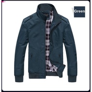 ❇㍿♟🔥LOCAL Ready Stock🔥 MIRAI Men's Spring Casual Waterproof Bomber Jacket Fashion Jaket Kulit Lelaki
