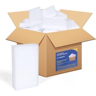 100 Pek Span Ajaib Pemadam Pembersihan, Pad Buih Span Melamin, Span Pembersihan Rumah Berbilang Fung