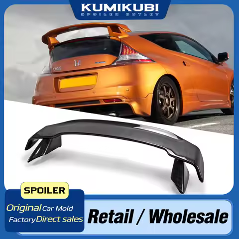 Fits 2011-2017 Honda CR-Z CRZ ZF1 Mugen Style Rear Trunk Spoiler Wing Lip Body Kits ABS Black White