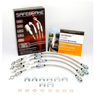 PRO RS STEEL BRAIDED BRAKE HOSE for Toyota MR2 AW11 1984-1990 - 4pcs