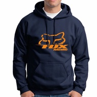 FOX RACING MEN'S HOODIE SWEATER JACKET KTM JACKET MEN'S RACING JACKET