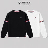 Revvour Given Men's Long-Sleeve T-Shirt with 4-Way Stretch/Regular Form - REVVOUR QC Product 2026