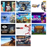 (BUY 2 free 1)(11in1)Nintendo Switch Gta Trilogy,Snow Runner,火影忍者4,Overcooked 2,Neon Abyss,Little Ni