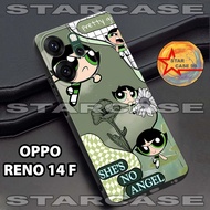 Softcase rubber oppo reno 14f /S14 / casing oppo reno 14f - case hp oppo reno 14f - silicone oppo re