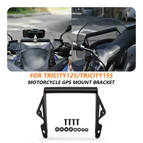 Mobile Phone GPS Plate Bracket For Yamaha TRICITY 125 2014-2021 Tricity 155 2016-2021 Motorcycle Sta