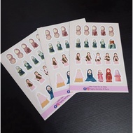 Stiker Comel Siri Az-Zahra | Sticker Cute | Journaling Sticker | Stiker Jurnal