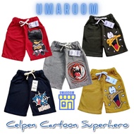 Cartoon Superhero Shorts