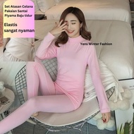 Women's turtleneck long john