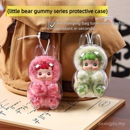 Gummy Bear Protective Case HACIPUPU Vinyl Doll Protective Cover HD Transparent Outing Doll Protectiv