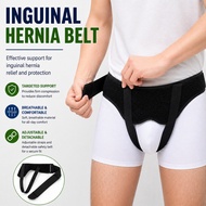 Hernia Belt Truss for Man Inguinal Removable Pads Effective Support Adjustable Waist Strap