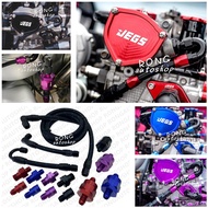 Air Pot Line Brake Pump Braided Cable Complete Set Of Hose Size An6 Available In 90 Bend And 180 For