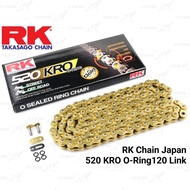 Chain Takasago Chain 520 KRO O-Ring 120LRK - Gold