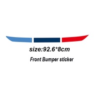 Car Front Rear Bumper Sticker For BMW E36 E39 E46 E60 E61 E64 E70 E71 E85 E87 E90 E83 F10 F20 F21 F3