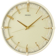 Seiko Floral Design Decorative Wall Clock QXA811C