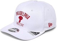New Era Philadelphia Phillies 9SEVENTY Stretch Fit Snapback Cap, Adjustable Hat White