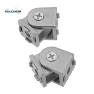 2 Pcs Aluminum Alloy Pivot Joint for Aluminum Extrusion Profile 2020 Series Flexible Pivot Joint 202
