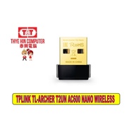 TPLINK TL-ARCHER T2UN AC600 NANO WIRELESS MU-MIMO USB ADAPTER 2.4G