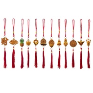 GANTUNGAN Chinese New Year Gold Tassel Mix Hanger (GTG X1 MS)