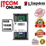 KINGSTON 8GB 16GB 32GB 4800MHZ 5600MHZ DDR5 NOTEBOOK RAM