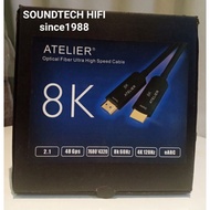 Atelier 8K HDMI ver.2 1 Optic Fiber Ultra High Speed cable (10m)