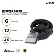 AMD Ryzen 5 5600x with wraith cooler TRAYTYPE