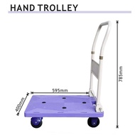 {SG} Foldable Installed Trolley Loading 150kg With Silent Wheels For Warehouse or Home Use Easy Hand Carry Installed