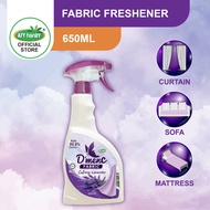 D'menc Calming Lavender Fabric Freshener Spray With Antibac 99.9% 650ml Pewangi Fabrik Perfume