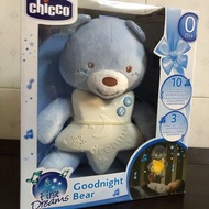 Chicco goodnight bear安撫公仔 熊啤啤 bb baby comfort toy bear bb床邊