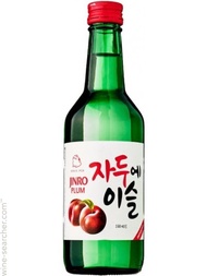 Jinro Korean Plum Soju x 20 Bottles x 360ml x 13% Alc