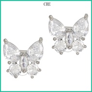 CRE Bluetooth-compatible Earbuds Earrings Set Butterfly Earbuds Accessories Noise Cancelling For Fre