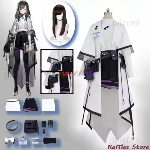 Priestess Cosplay Clothing Game Character Costume Doctor Women's Clothing Full Set Game Arknights Co