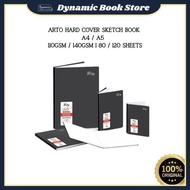 Arto Hard Cover Sketch Book A4/A5 with 110gsm / 140gsm | 80 / 120 sheets