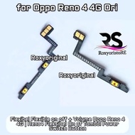 TOMBOL Flexible Flexible on off + Volume Oppo Reno 4 4G | Reno4 Flexible On of Power Switch Button