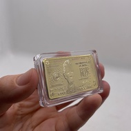 Gold Plated Dollars USD 100 50 20 10 5 2 1 Dollar Bullion 24K Gold Bar Metal Coin Golden Bars Gold B
