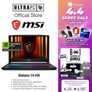 MSI Katana 15 HX Gaming Laptop — RTX5070 - 15.6" QHD IPS 165Hz - Intel Core i9 - 16GB RAM - 1TB SSD
