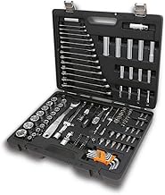 Beta BW 2046E/C116 Tool Assortment, 116 Pieces, for General Maintenance, in Plastic Tool Box