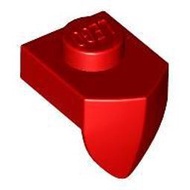 LEGO [99206] 6224467 紅色 Plade 1x1 M. 1 Lod. Tand